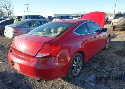 2012 Honda Accord 2.4 Ex-L z USA, uszkodzony, nr VIN 1HGCS1B89CA022658